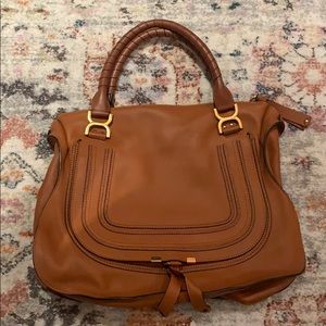 Chloe Tan Marcie satchel, AUTHENTIC